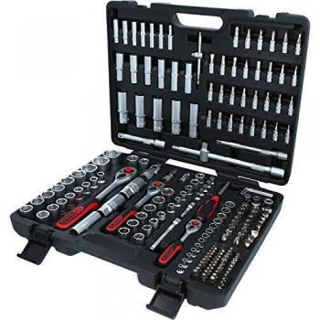 KS Tools 917.0795 Juego de llave de vaso de 1/4 + 3/8 + 1/2, 195 pzs.