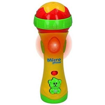 Color Baby- Micrófono Musical luz y Sonidos, Multicolor