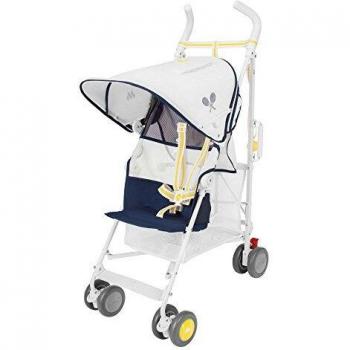 Maclaren Volo Ace Silla de paseo, ligera, de los 6 meses hasta los 25 kg, suspensión en las 4 ruedas, Capota extensible con UPF 50+