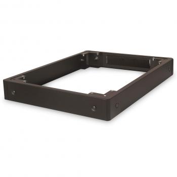 Base DIGITUS de 10 cm para armarios de red Unique & Dynamic Basic de DIGITUS, 60 x 80 cm, extensible hasta 20 cm de altura, negro