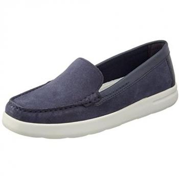 Mocasines Mujer Geox D Xand 2j, color Azul Dk Jeans, talla 37 EU