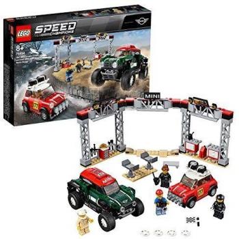 LEGO Speed Champions - Mini Cooper S Rally de 1967 y MINI John Cooper Works Buggy de 2018, juguete de construcción de coches
