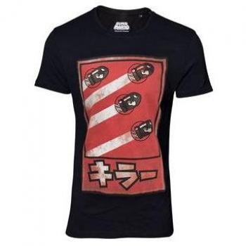 Super Mario T-Shirt Propaganda Poster Inspired Bullets Size S Bioworld Nintendo