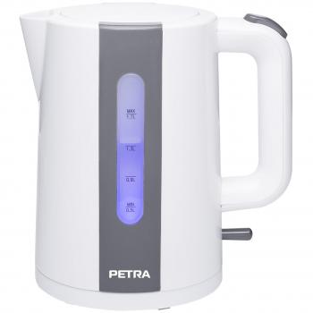 Petra Electric 58.230020.01.001 - Hervidora de agua con capacidad para 1.7 litros, 2200 W, color blanco