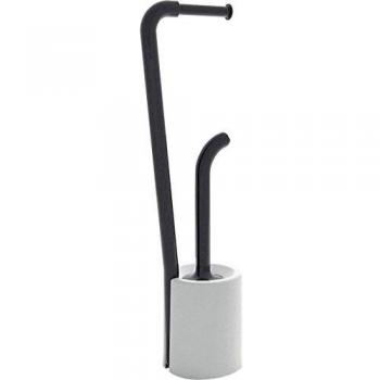 Gedy Wendy Columna De Pie, Resina, Blanco y Gris, 16x20.4x69.80 cm