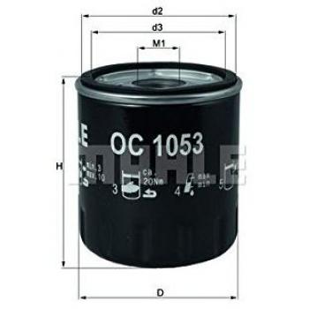 Knecht OC 1053 Filtro de aceite