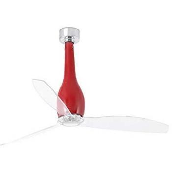 Ventilador de Techo Eterfan Rojo Brillo con Wifi y Motor DC Ø1280mm