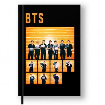 Cuaderno premium A5 BTS Erik naranja