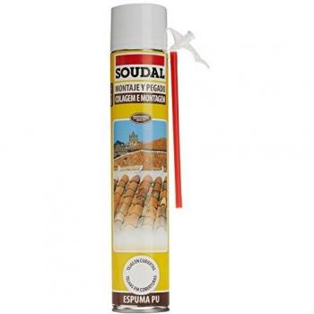 Espuma teja 750ml manual 118838 gris de 12 unidades