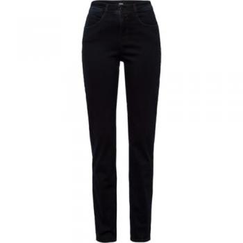 BRAX Women's Straight Fit 5-Pocket Jeans Mary in Dark Blue, Size 44
