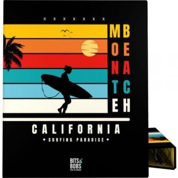 Carpeta de anillas A4 forrada 4D25 B&B24 California