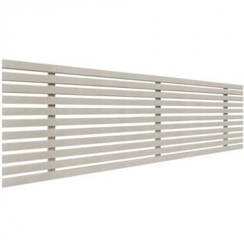 Cabecero de Madera Reciclada DM Estilo Palet Japonés (160cm, Espigas Beige) - Dhome