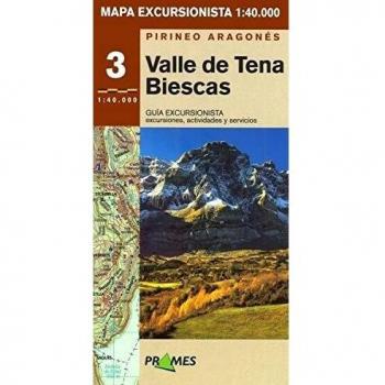 Mapa Excursionista Valle De Tena-biescas