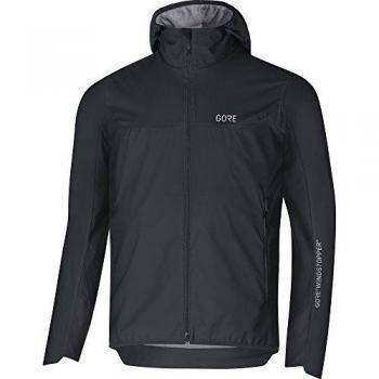 Gore Wear 100297 Chaqueta, Hombre, Negro/Gris Oscuro, L