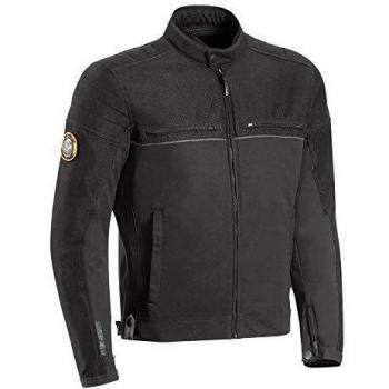 Ixon Chaqueta moto Breaker Negro, Negro, S