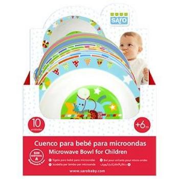 Cuenco Saro para Microondas con Tapa y Aislamiento Térmico