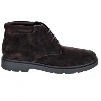 Geox Spherica EC1 Botines de Hombre en Ante con Cierre de Cordones