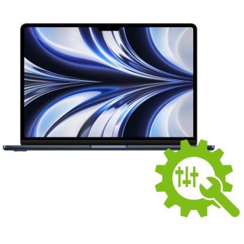 Laptop Apple MacBook Air M2 8GB RAM 512GB SSD GPU Deca Core 13.6 Midnight Teclado Italiano