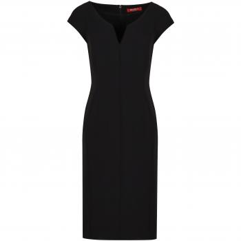 Max Mara Studio Women's Visby Cady Dress in Black | Size 40 | VISBY2426226031600 Color 001