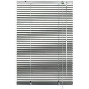 Gardinia 7730 para la ventana veneciana de aluminio ciega Plata 60 x 130 cm