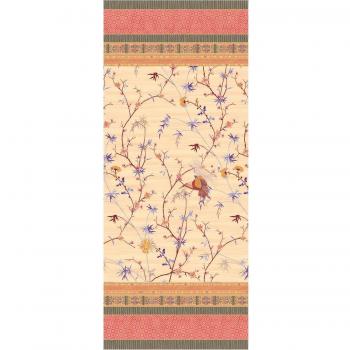Bassetti Fong Altaj, algodón, beige, 180 x 270 x 1 cm