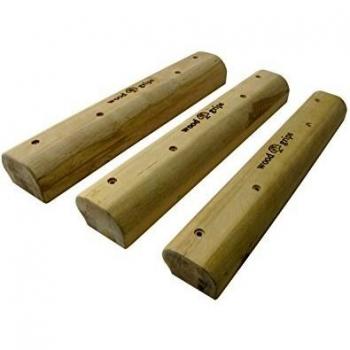 Metolius Extra Large Wooden Campus Rungs Training Device - 5 Pack, Brown