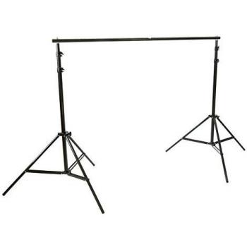 BeMatik - Soporte de fondos de tela para estudio de fotografía 300x300cm