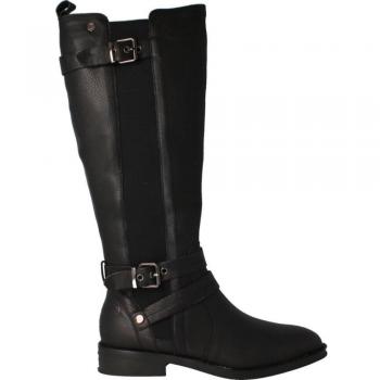 Bota de mujer Carmela en piel negra