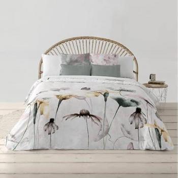 Funda Nórdica 100% Algodón Modelo Lund A para Cama de 90 (155x220 cm) con Botones - Calidad Extrasuave - Made in Spain