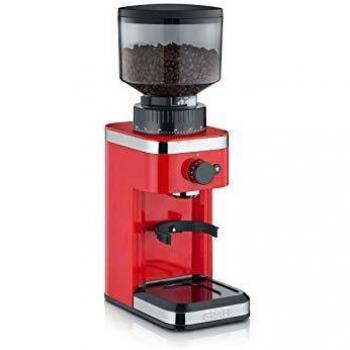 Molinillo de café eléctrico Graef CM 503, rojo, 135 W, con muelas cónicas