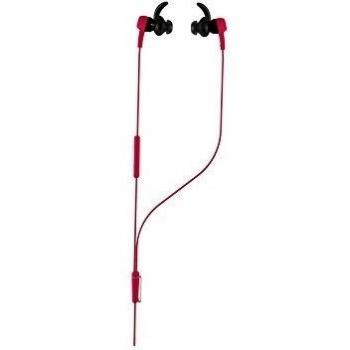 Auriculares In-Ear JBL Synchros Reflect I Deportivos, Resistentes al Sudor con Micrófono y Control de 3 Botones, Rango de Frecuencia 10Hz-22kHz, Jack 3.5mm, Color Rojo