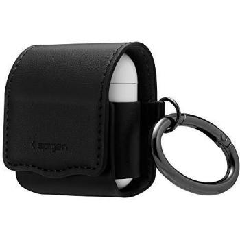 Spigen valentinus compatible con apple airpods 12 funda led visible negro