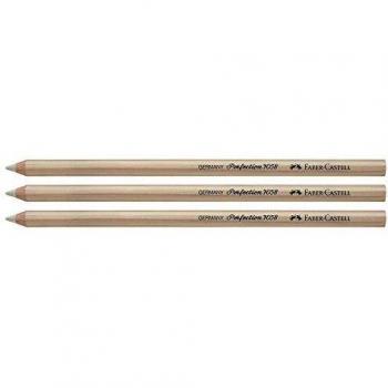 Faber-Castell – Juego de 3 lápices con goma PERFECTION 7058