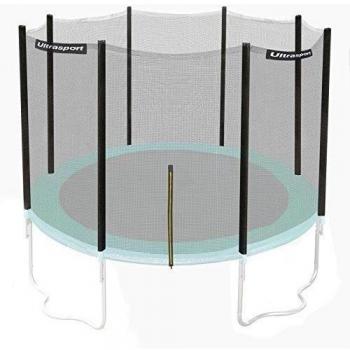 Ultrasport Jumper Wave - Red de Seguridad para Cama elástica de jardín, Verde, 251 cm