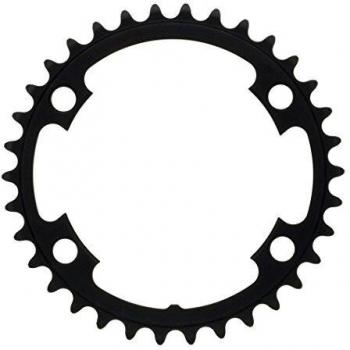 Plato Shimano Ultegra FC-6800, 34 Dientes, Gris, Talla Única, Compatible con 50/34 y 11 Velocidades