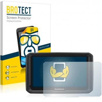 BROTECT Protector Pantalla Compatible con Garmin dezl 570 LMT-D Protector Transparente