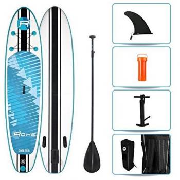 Set de Paddle Surf Hinchable Rohe Oota 10'6 con Accesorios - 320x76x15cm