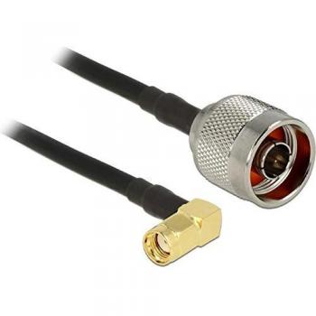 Cable Antena Coaxial 0.3m con Conector N y Conector RP-SMA
