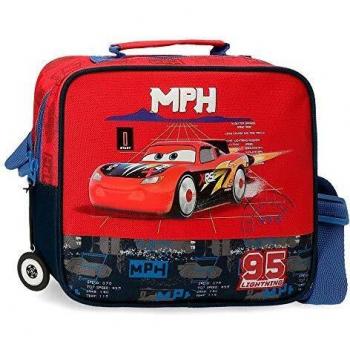 Disney Neceser Cars Rocket Racing con Bandolera, Multicolor, 23x20x9 cms
