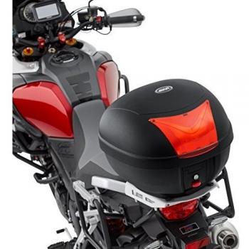 QBag Maleta de Motocicleta Top-Motocicleta Monolock Topcase Basic 28, Unisex, Multiuso, Todo el año, plástico