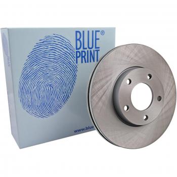 Disco de freno BLUE PRINT ADM54381, frente, ventilado, 1 pieza