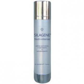 Silagene Nutri-Intensa Crema Antiarrugas 50ml Labo Santé Silice Hidratante y Nutritiva Anti-Edad para Rostro y Contorno de Ojos