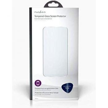 NEDIS SGP40001TP Protector de Pantalla de Vidrio Templado para Nokia 3 | Transparente