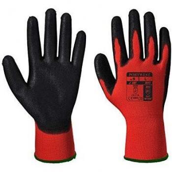 Portwest Red - Pu, Tamaño: XXL, Color: Rojo/Negro, A641R8RXXL