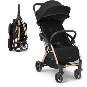 Silla de Paseo Kikkaboo Eden - Carrito Bebé Ligero y Compacto, Plegado Automático, Hasta 22 kg, Posición Reclinada, Color Negro