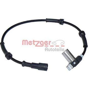 Sensor ABS Metzger 0900280 para Renault Twingo C06 1.2 16V, Raddrehzahl, frente izquierdo o derecho