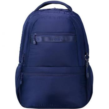 Mochila Totto Juvenil Agüero con Bolsillo para Portátil - Azul