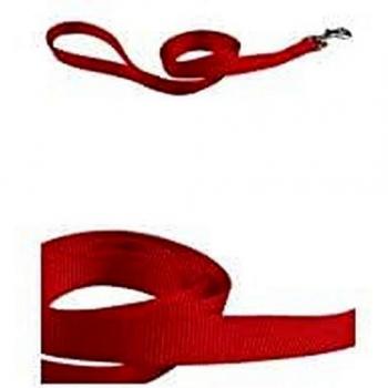 Papillon Correa Nylon para Perro 15mmx120cm - Roja