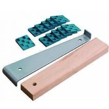 wolfcraft Juego de colocación para laminado, entarimado, corcho de 22 pzas., 6931000, Equipo básico para colocación de suelo a un precio atractivo