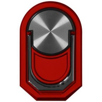 Anillo Soporte Magnético Giratorio para Smartphone 360° - Rojo